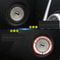 Luminous Alloy Car Ignition Switch Cover For Toyota Corolla Levin 1