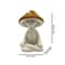 Cute Zen Mushroom Yoga Resin Decor For Home Garden 4