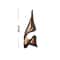 Abstract Wooden Curved Sculpture Decor For Bookshelves Desktops 7