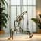 Modern Zen Yoga Sculpture Ornament For Living Room Study 5