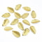 100PCS Golden Artificial Silk Leaves For Wedding Holiday Decor 1