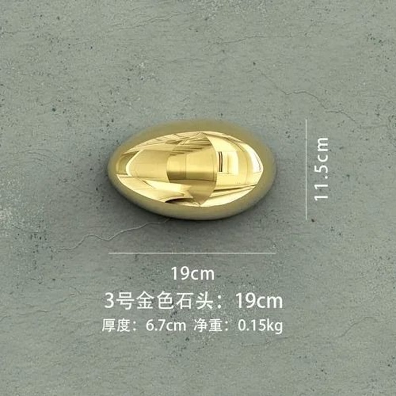 Luxury 3D Golden Stone Wall Hanging Decor For Modern Interiors 9