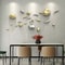 Luxury 3D Golden Stone Wall Hanging Decor For Modern Interiors 2