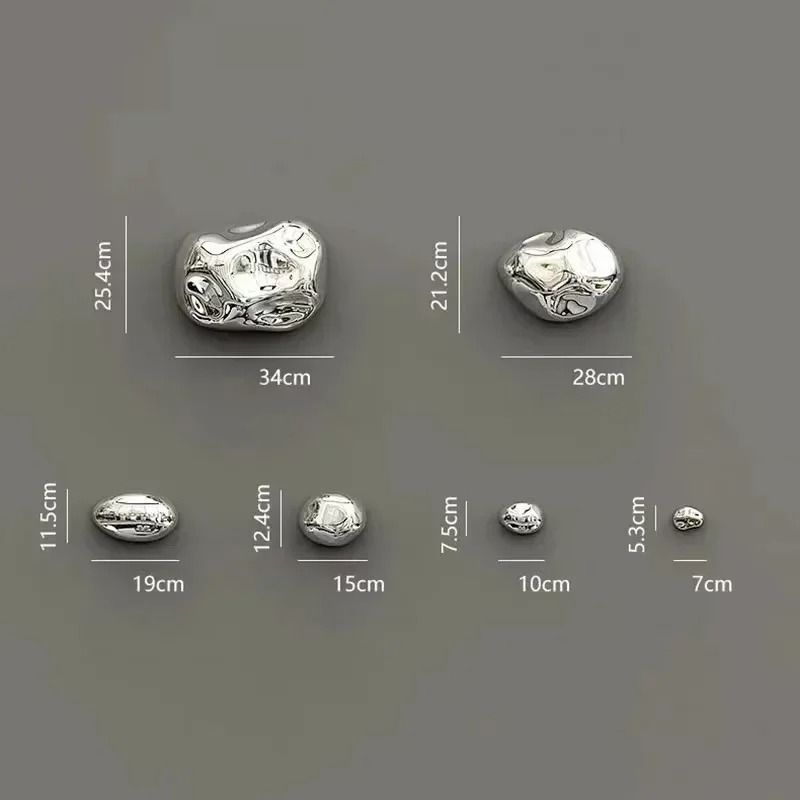 Luxury 3D Golden Stone Wall Hanging Decor For Modern Interiors 5