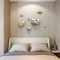 Luxury 3D Golden Stone Wall Hanging Decor For Modern Interiors 27