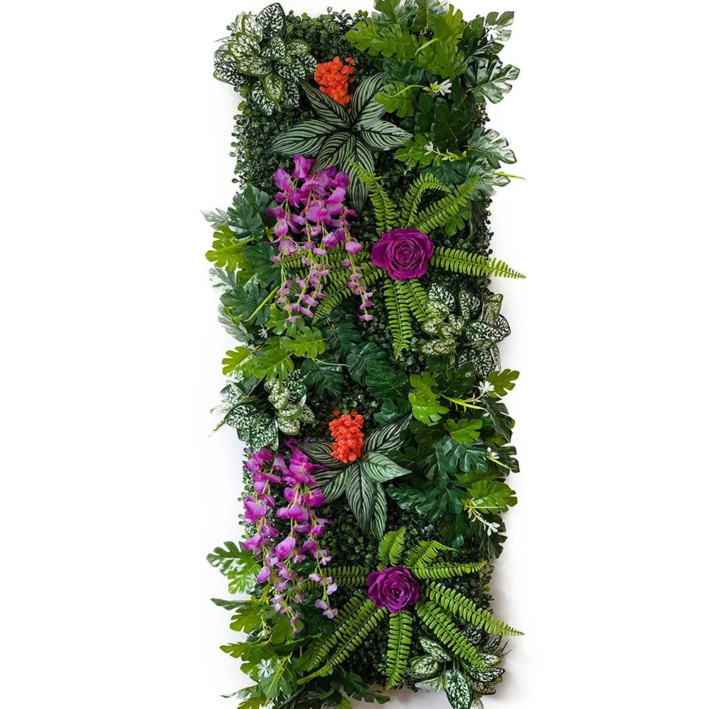 Lush Artificial Grass Wall Panel For Wedding Home Backdrops 9