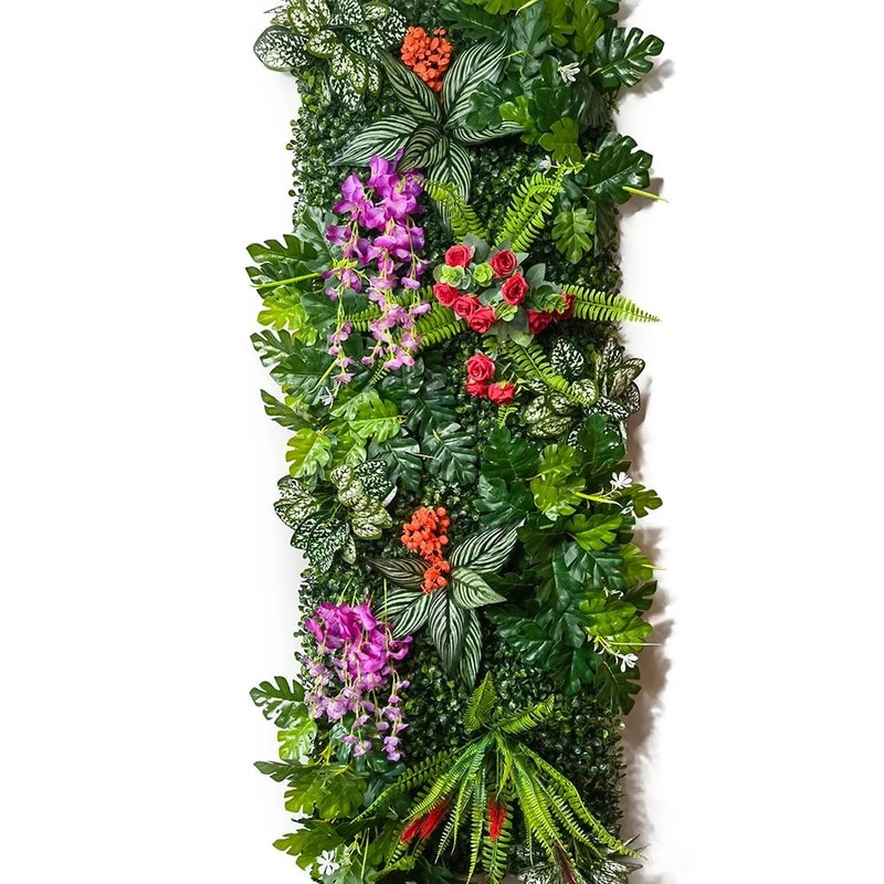 Lush Artificial Grass Wall Panel For Wedding Home Backdrops 18