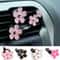 Cute Floral Car Air Vent Perfume Clip For Girly Interior Decor 1