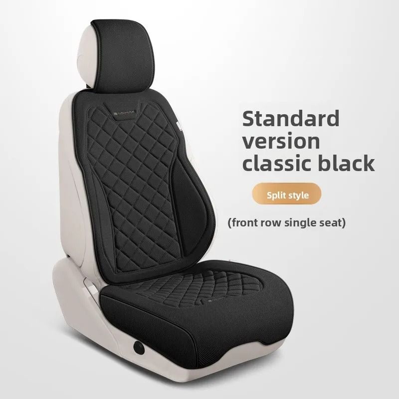 Luxury Linen Car Seat Cover Set For SUVs Sedans 6