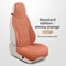 Luxury Linen Car Seat Cover Set For SUVs Sedans 13