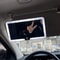 Rechargeable LED Car Sun Visor Makeup Mirror With HD Fill Light For Women 1