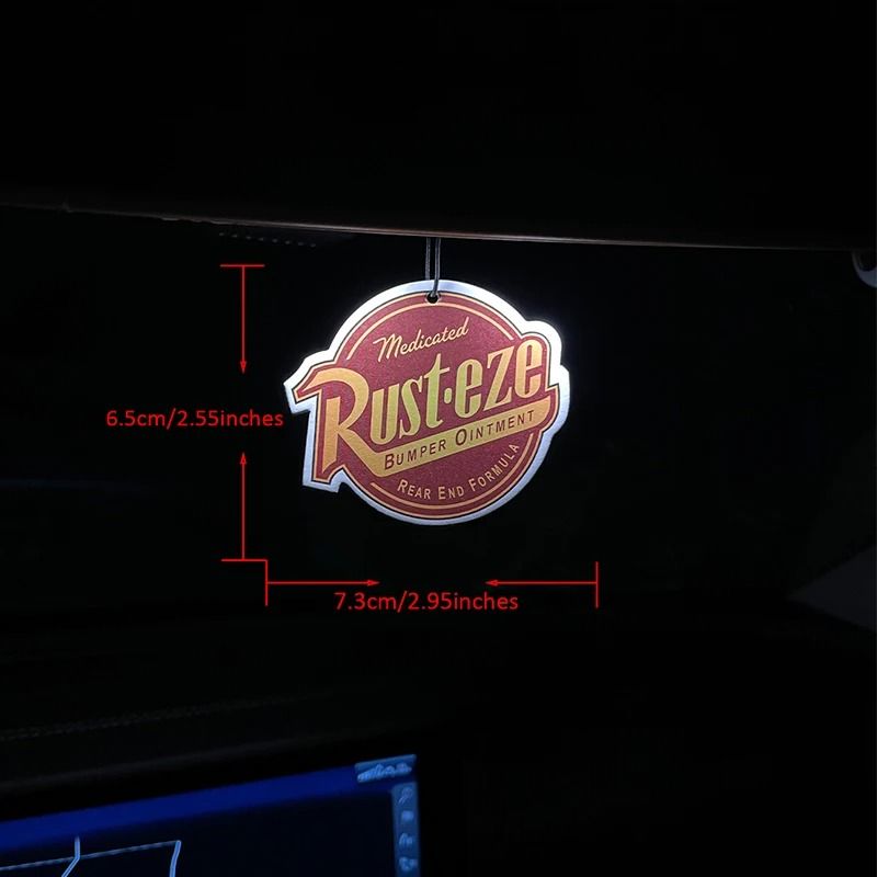 RustEze Rearview Mirror Car Air Freshener Pendant With LongLasting Cologne Fragrance 3