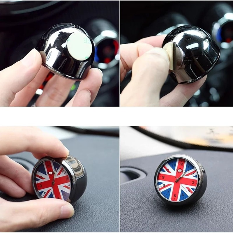 Mini Cooper Dashboard Clock Ornament For R53R61 F54F60 Stylish Interior Watch Decoration 2