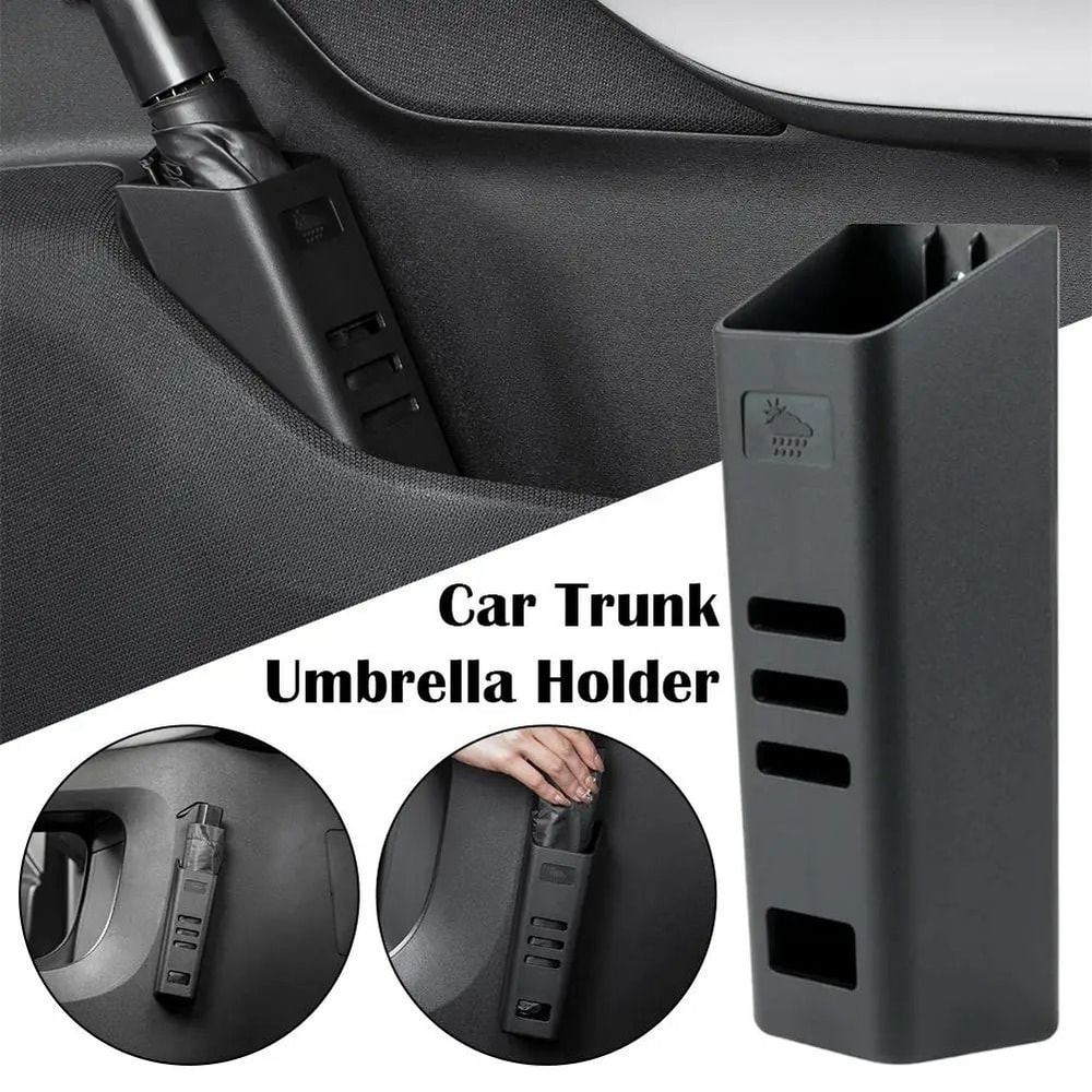 Universal Waterproof Car Umbrella Holder Storage Box For SUV Sedan Hatchback 1