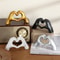 Heart Shaped Love Table Statue Aesthetic Shelf Decor For Bedroom Living Room 2
