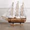 Mediterranean Wooden Sailboat Model Nautical Home Decor For Living Room Office 17