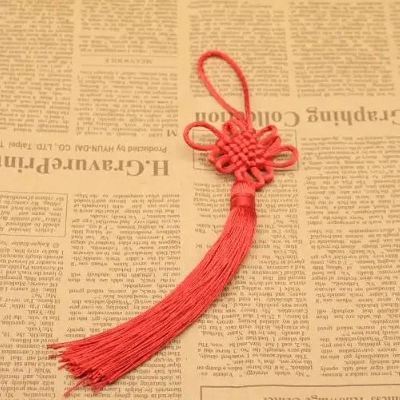 Chinese Knot Five Emperors Coin Lucky Charm Feng Shui Home Prosperity Decor 2