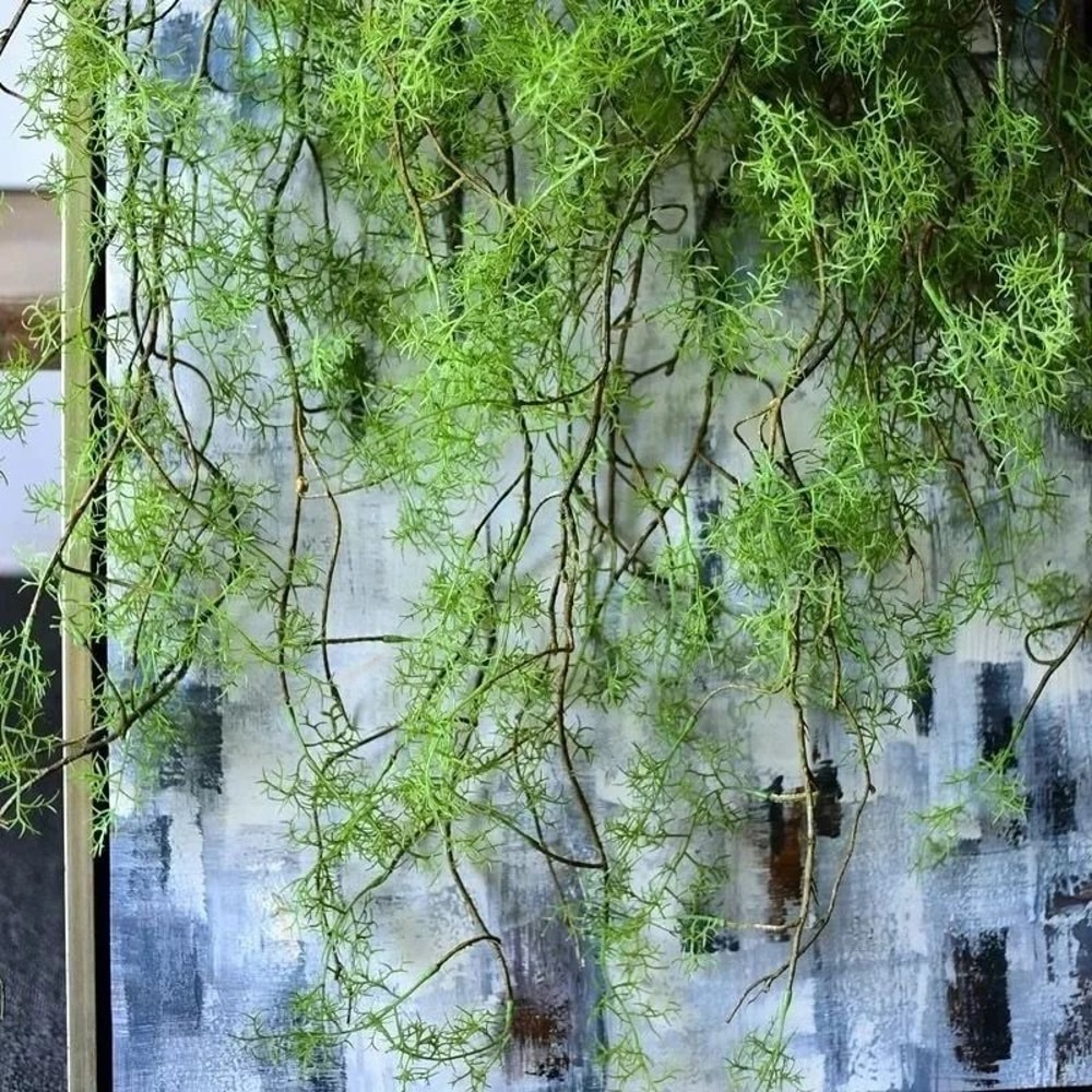 Artificial Hanging Green Vine Wall Decor Rattan For Home Hotel Styling 1
