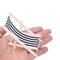 Mini Wooden Folding Beach Chair Set For 1to12 Dollhouse Miniature Beach Scenes 4
