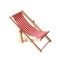 Mini Wooden Folding Beach Chair Set For 1to12 Dollhouse Miniature Beach Scenes 7