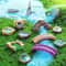 Mini Fairy Garden Landscape Accessories Set With Lighthouse Bridge Cottage Decor 2