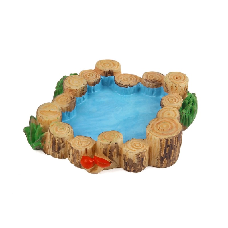 Mini Fairy Garden Landscape Accessories Set With Lighthouse Bridge Cottage Decor 16