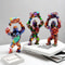 Creative Resin Gorilla Bucket Statue Modern Living Room Shelf Decor 3