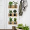 3PCS Green Plant Wall Stickers Removable Potted Wall Decals For Living Room Bedroom 4