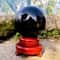 Natural Black Tourmaline Quartz Crystal Sphere For Chakra Healing Spiritual Home Decor 4