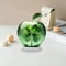 Clear Crystal Apple Figurine Paperweight For Home Office Desk Decor 2