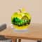 Clear Crystal Apple Figurine Paperweight For Home Office Desk Decor 9