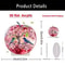 Clear Crystal Apple Figurine Paperweight For Home Office Desk Decor 10