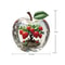 Clear Crystal Apple Figurine Paperweight For Home Office Desk Decor 15