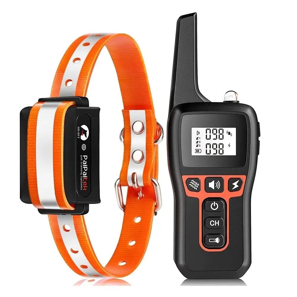 1000M Waterproof Rechargeable Dog Training Collar With Remote Control 7