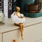 Cloud Girl Abstract Sculpture Modern Resin Table Decor Figurine 1