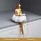 Cloud Girl Abstract Sculpture Modern Resin Table Decor Figurine 5