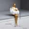 Cloud Girl Abstract Sculpture Modern Resin Table Decor Figurine 7