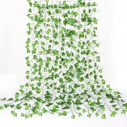 artificial ivy leaf garland hanging vine decor for home & garden