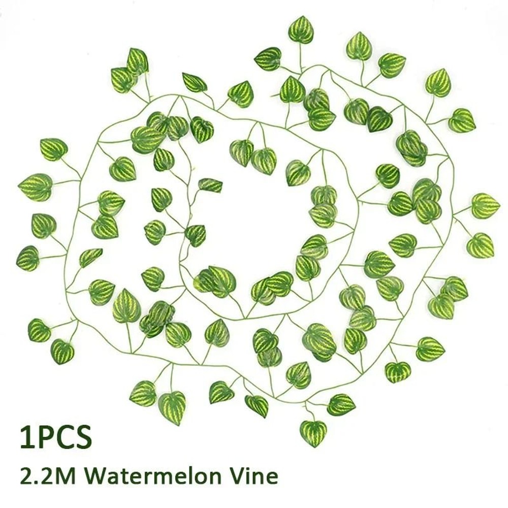 Artificial Ivy Leaf Garland Hanging Vine Decor For Home Garden 10