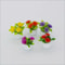 Mini Artificial Flower Pot Set For Dollhouses Cars Cute Room Decor 3