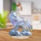 White Crystal Dragon Acrylic Figurine For Home Office Decor 4