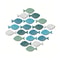 Wooden Coastal Fish Wall Decor Set For Beach Nautical Home Styling 0