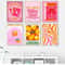 Retro Strawberry Lemon Cocktail Canvas Wall Art Print For Kitchen Bar Decor 0