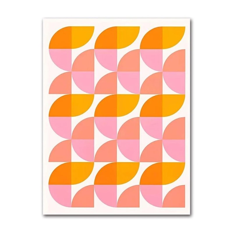 Retro Strawberry Lemon Cocktail Canvas Wall Art Print For Kitchen Bar Decor 12