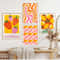 Retro Strawberry Lemon Cocktail Canvas Wall Art Print For Kitchen Bar Decor 3