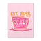 Retro Strawberry Lemon Cocktail Canvas Wall Art Print For Kitchen Bar Decor 7