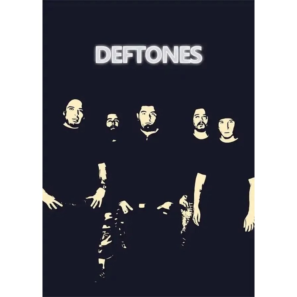 Deftones Around The Fur Retro Album Canvas Poster For Music Room Wall Decor 8