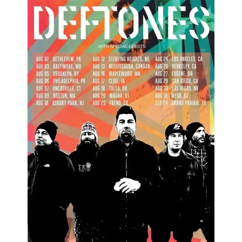 Deftones Around The Fur Retro Album Canvas Poster For Music Room Wall Decor 12
