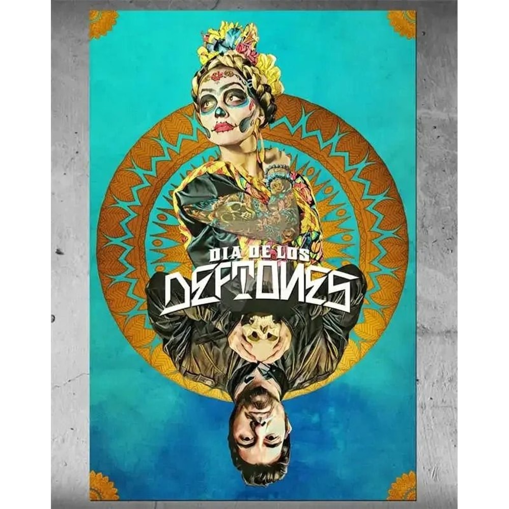Deftones Around The Fur Retro Album Canvas Poster For Music Room Wall Decor 15
