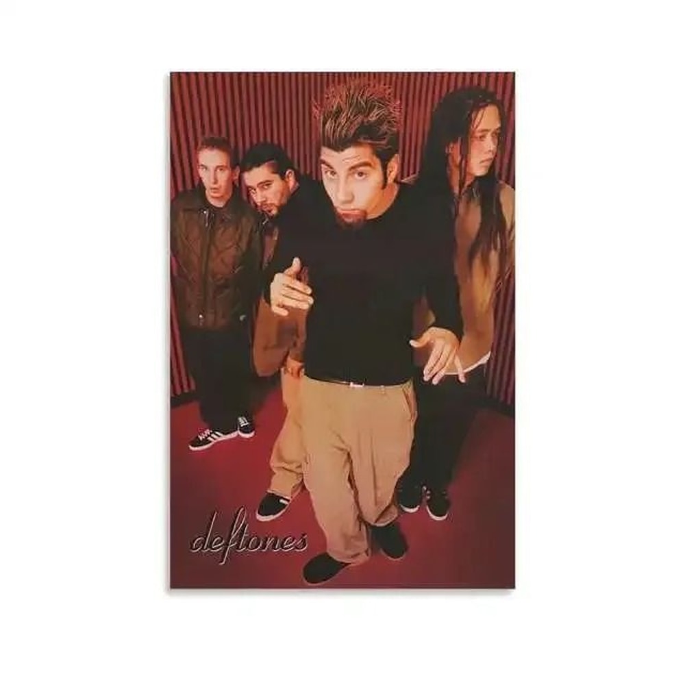 Deftones Around The Fur Retro Album Canvas Poster For Music Room Wall Decor 18